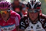 Frank Schleck und Kim Kirchen w�hrend der 7. Etappe der Tour de France